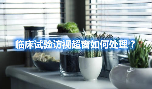臨床試驗訪視超窗如何處理？