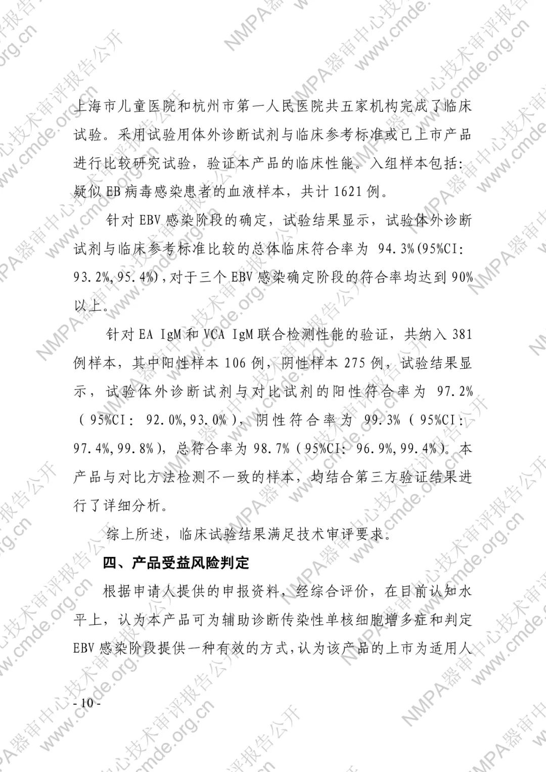 羅氏EB病毒IgM抗體檢測試劑盒（電化學發光法）三類IVD新品審評報告公開(圖11)