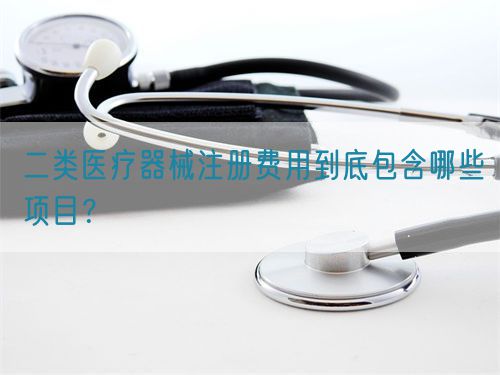 二類醫療器械注冊費用到底包含哪些項目？(圖1)